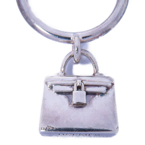 HERMES Amulettes Birkin Ring 925 Sterling Silver US#6