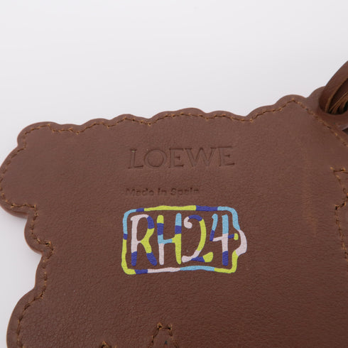 LOEWE SHW Charm Calfskin Leather Brown