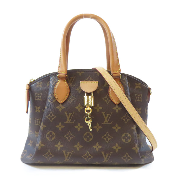 LOUIS VUITTON LV GHW Rivoli PM 2 Way Shoulder Bag M44543 Monogram Brown
