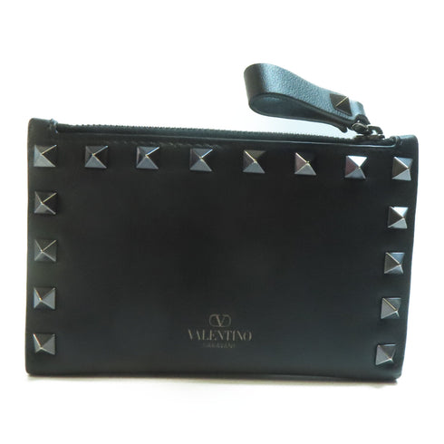 Valentino Wallet Calfskin Leather