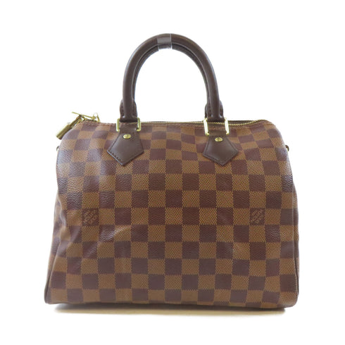 LOUIS VUITTON LV GHW Speedy Bandouliere 25 2Way Shoulder Bag N41368 Damier Brown