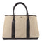 HERMES PHW Garden Party PM Hand Bag/Tote Bag Canvas Black
