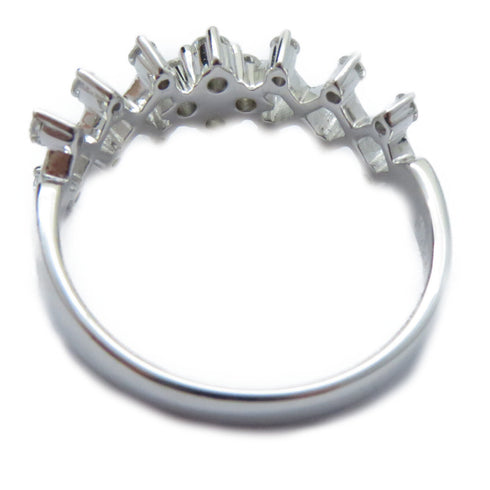 FINE JEWELRY 0.32ct Diamond Ring 18K White Gold US#6.25