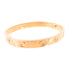 CARTIER Love Bracelet Bangle Cartier#16 B6081417 18K Rose Gold
