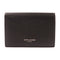 SAINT LAURENT YSL SHW Card Case Calfskin Leather Black