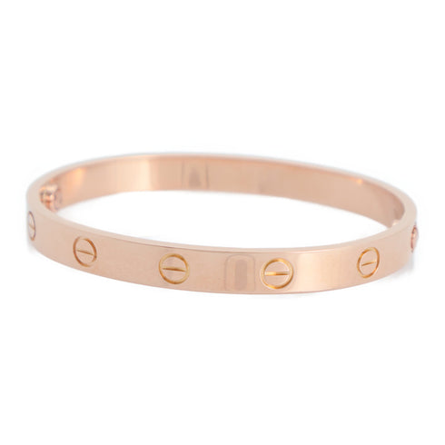 CARTIER Love Bracelet Bangle Accessories 18K Pink Gold Cartier#16