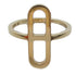 HERMES Ever Chain D'ancre Ring 18K Yellow Gold US#6