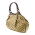 GUCCI GG GHW Handbag 211944 Canvas Brown