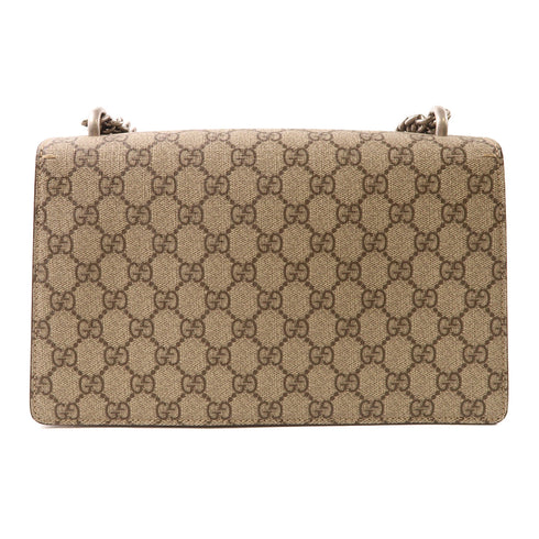 GUCCI GG SHW Dionysus Chain Shoulder Bag 400249 Coated Canvas Brown