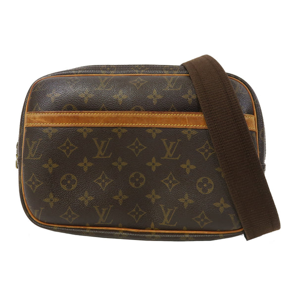 LOUIS VUITTON LV GHW Reporter PM Shoulder Bag M45254 Monogram Brown