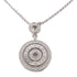 BVLGARI Concentrica Diamond Necklace 18K White Gold
