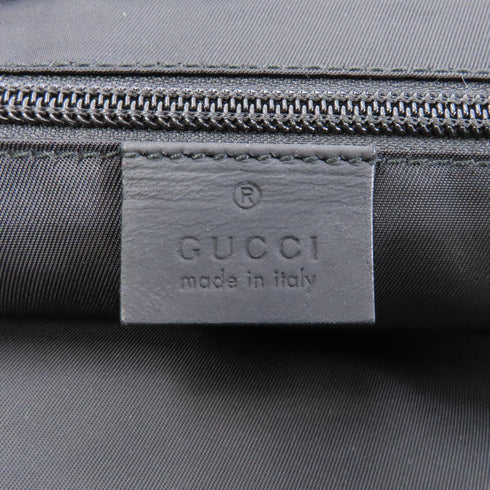 GUCCI GG SHW Shoulder Tote Bag 268175 Calfskin Leather Black