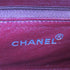 CHANEL CC SHW 1995 Logo Wooden Bag Vanity Case Handbag Wood Brown