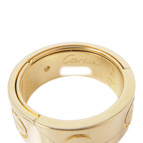 CARTIER Astro Love Ring 18K Yellow Gold Cartier#49 US#4.75