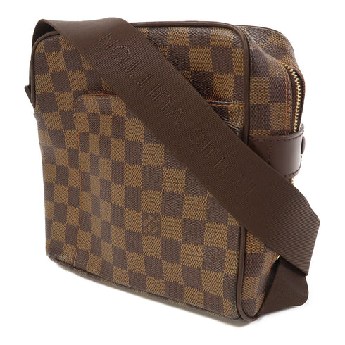 LOUIS VUITTON LV GHW Olav PM Shoulder Bag N41442 Damier Ebene Brown