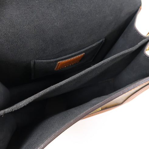 LOUIS VUITTON LV GHW Mini Dauphine Shoulder Bag M44580 Monogram Reverse Brown