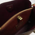 COACH GHW 2 Way Shoulder Bag Handbag Coated Canvas Brown v1