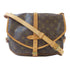 LOUIS VUITTON LV GHW Saumur 30 Shoulder Crossbody Bag M42256 Monogram Brown