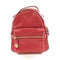 COACH GHW Backpack 31032 Calfskin Leather Red