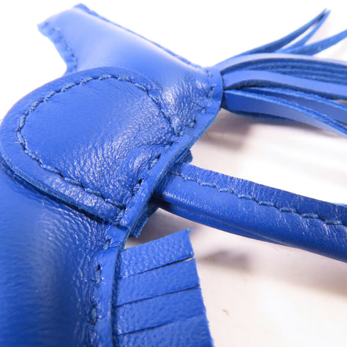 HERMES Rodeo PM Charm Swift Leather Blue Royal