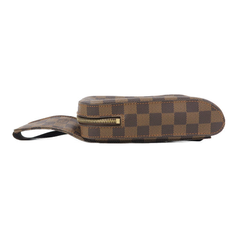 LOUIS VUITTON LV GHW Geronimos Waist Bag N51994 Damier Ebene Brown