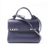 Delvaux SHW Tempete 2 Way Shoulder Bag AA0435AAX046BPA Calfskin Leather Purple