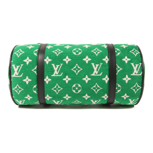 LOUIS VUITTON LV GHW Papillon Shoulder Bag M46206 Monogram Jacquard Velvet Green