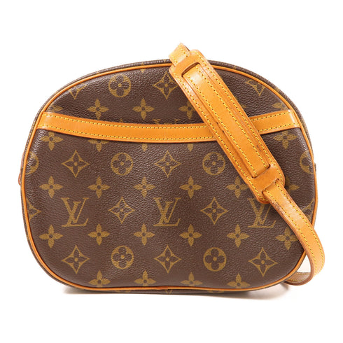 LOUIS VUITTON LV GHW Blois Shoulder Crossbody Bag M51221 Monogram Brown