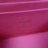 CHANEL Quilted CC GHW Chain Shoulder Bag Calfskin Leather Pink v3