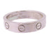 CARTIER Love Ring Precept #50 US#5.5 18K White Gold