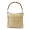GUCCI GG SHW Handbag Bag 002122 Leather Bamboo Beige