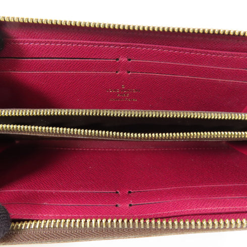 LOUIS VUITTON LV GHW Clemence Wallet M60742 Monogram Brown