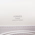HERMES PHW Mini Roulis Shoulder Bag Evercolor Leather Gris Parle