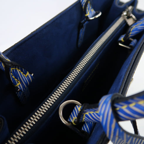 LOUIS VUITTON LV SHW Twist 2 Way Shoulder Bag Handbag M54812 Epi Leather Blue