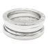 BVLGARI B-zero1 3 Band Ring 18K White Gold Bvlgari#53 JP#12.5 US#6.25
