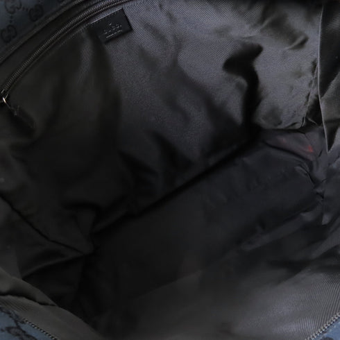 GUCCI GG Tote Bag Shoulder Bag 90481 GG Canvas Black