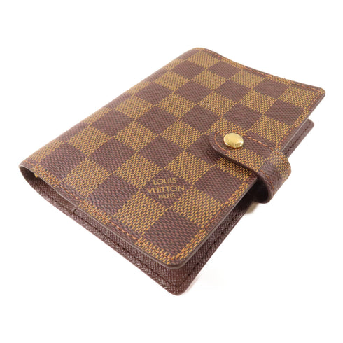 LOUIS VUITTON LV GHW Agende PM Notebook R20700 Damier Ebene Brown