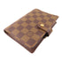 LOUIS VUITTON LV GHW Agende PM Notebook R20700 Damier Ebene Brown
