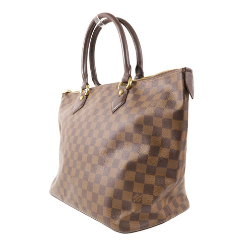 LOUIS VUITTON LV GHW Saleya MM Shoulder Tote Bag N51182 Damier