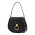 Chloe Tess Bag 2 Way Shoulder Handbag Calfskin Leather Black