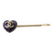 CHANEL Barrette Hair Clip B22/K Metal PVC