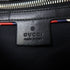 GUCCI GG SHW Waist Bag 474293 Coated Canvas Black