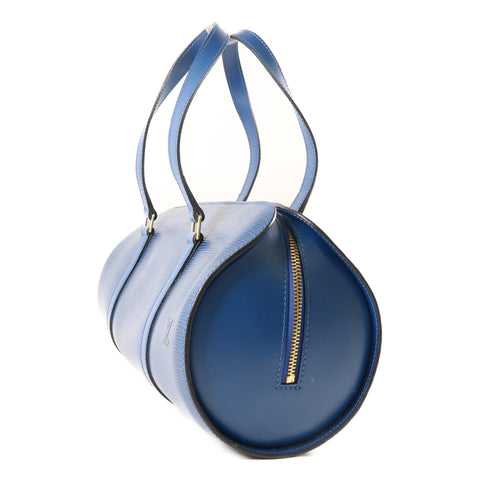 LOUIS VUITTON LV Soufflot Handbag M52225 Epi Blue