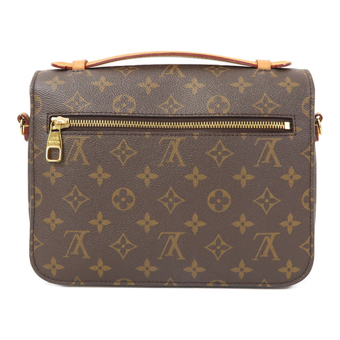 LOUIS VUITTON LV GHW Pochette Metis Shoulder Bag M44875 Monogram Brown