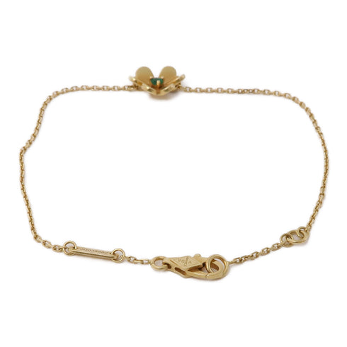 Van Cleef & Arpels Frivole Bracelet VCARP7SC00 18K Yellow Gold Emerald