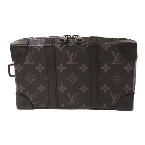 LOUIS VUITTON LV Soft Trunk Wallet Shoulder Bag M69838 Monogram Eclipse Black v3
