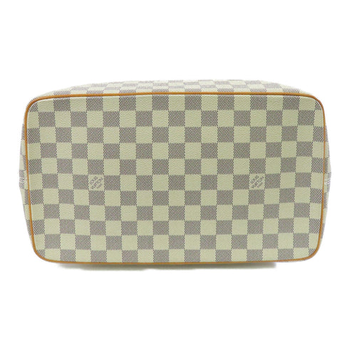 LOUIS VUITTON LV GHW Saleya MM Hand Bag N51185 Damier Azur White