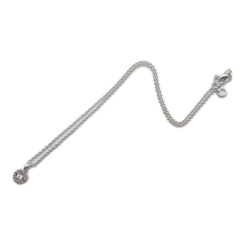 BVLGARI Bvlgari 1P Diamond Necklace 18K White Gold 8.2g