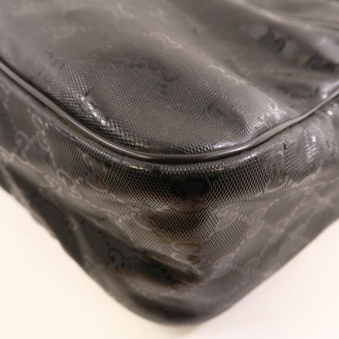 GUCCI GG SHW Shoulder Bag 211107 PVC Coated Canvas