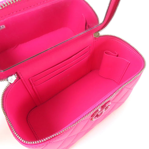 CHANEL Quilted CC SHW Clutch With Chain 2way Chain Shoulder AP3747 Lambskin Pink